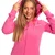 GymBeam Women‘s Limitless Zip Up Hoodie Dragonfruit