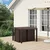 vidaXL vidaXL Vrtni jedilni stoli 2 pcs Rjava in antracit PP, (5000285789)