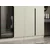 Hanah Home ormar sa reflektujućim staklom Nisa 20624, 360 cm, peščar