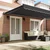Okvir tende Antracit 500 × 300 cm Poliester s PU premazom