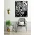 shumee PLAKAT ZA SLIKE V OKVIRJU 53x73 cm Zebra 7 P578