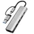 Tech-protect HB03 HUB ADAPTER 5V1 TIPA-C + USB 2.0 + USB 3.0 + RJ45 VESELJSKO SIVA