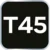 shumee Torx T45, CrV ključ