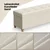 Songmics Shranjevalna klop 38x110x40 cm Bela