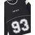 AND1 Majica 93  črna / bela