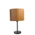 Opviq Stona lampa E27 Socket, Krem-Crna