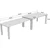 Gardenson Vrtna Miza Flex, 90x76x185cm, Raztegljiva