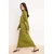 Trendyol Modest Ženska haljina Tctss26Eb00083, Zelena