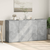 Komoda 2 kom siva boja betona 79x38x80 cm od konstruiranog drva