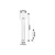 Rabalux Podna lampa Domiro, LED, 30W, 3000K+E27, 165cm, Crna