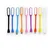 Mini silikonska LED USB lučka v 9 barvah