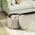 Homestar Shranjevalna klop 45x41 cm Bela