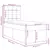 vidaXL vidaXL Box spring postelja z vzmetnico krem 80x200 cm blago, (21290904)