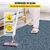 VEVOR Preproga preproga 180x110 cm siva