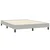 Vidaxl Box spring postelja z vzmetnico svetlo siva 160x210 cm žamet