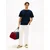 TOMMY HILFIGER Majica mornarska/rdeča/bela