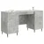 Stol Betonska siva 142,5 x 50 x 75 cm Konstruirano drvo