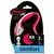 FLEXI Povodac za pse Comfort Tape XS 3m crveni