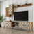 HANAH HOME TV polica Class S Walnut Cream