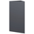 Vrtne sadilice 2 kom antracit trokutaste 40x34,5x75 cm čelične