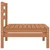 4-dijelna vrtna garnitura od masivne borovine smeđa boja meda
