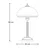 Brilagi - Stona lampa TAURUS 2xE14/11W/230V bronza