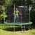 KLARFIT trampolin Rocketgirl XXL (305cm), zelen