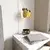 Zidna lampa MOTIF 1xE27/15W/230V zlatna