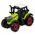 LEAN TOYS Traktor na farmi, frikcijski pogon, zelen, 15 cm