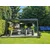 Bioklimatska pergola Ancora — Električni/4 x 5 m/Bela/Stenska