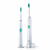 PHILIPS SONICARE ultrazvočna električna zobna ščetka EasyClean HX6512/45, bela