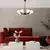 Opviq Luster Antler-13769, 74cm, IP20, Crno-beli