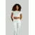 STRIX Ženski CropTop Essential Moon Grey