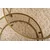 Hanah Home Klub sto-set Aurum, 80x80x43cm, 60x60x39cm, 2 komada, Zlatne boje
