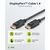 DisplayPort 1.4 (M/M) 1m 8K Certified 32,4Gbit/s kabel
