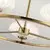 Quintiesse QN-PIM5-FXG -LED Kupatilski luster na štangu PIM 5xG9/3W/230V IP44 zlatna