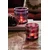Riviera Maison  svečnik praznični iz stekla 12 x 12 cm