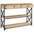 Konzolni stol boja hrasta sonome 100x28x75 cm konstruirano drvo