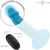 Intense Phoebe Realistic Vibrator with Suction Cup & Remote Control Blue