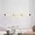 LED luster na sajli CORTE LED/25W/230V crna