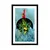 Plakat s paspartujem čarobno omelo - 30x45 silver