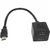 FAST ASIA Adapter HDMI - HDMI M/2F (spliter) crni