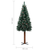VIDAXL usko božićno drvce s pravim drvom i snijegom, 150cm
