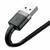 Baseus Cafule USB Lightning kabel 2.4A 50 cm (sivo+crno)