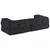 Modularna sofa s 2 sjedišta Antracit 140x70x36 Tkanina