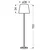 Segin Podna Lampa 1X60W E27