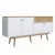 Hanah Home Konzola GD110, 180x87,6x45 cm, Bela-orah