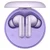Honor Earbuds A Pro/purple Slušalice ( 5503ACET )