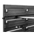 Stena za orodje 39x39cm + 25 zabojev BLACK