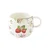 Porcelain mug, 400ml, with embossed design, Fancy Fruit - Easy Life
